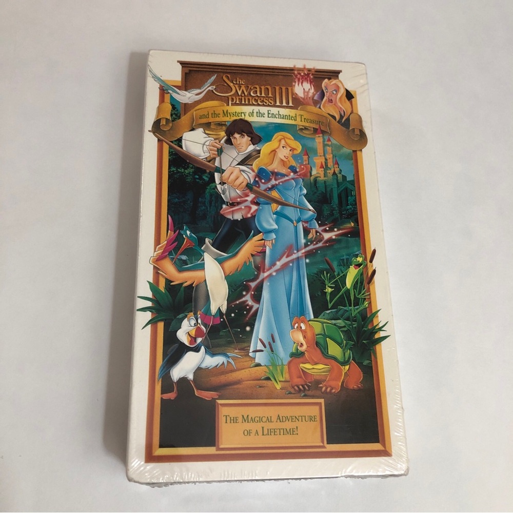 ⭐ The Swan Princess III VHS Movie NEW Sealed 1998 Animated Classic Vintage